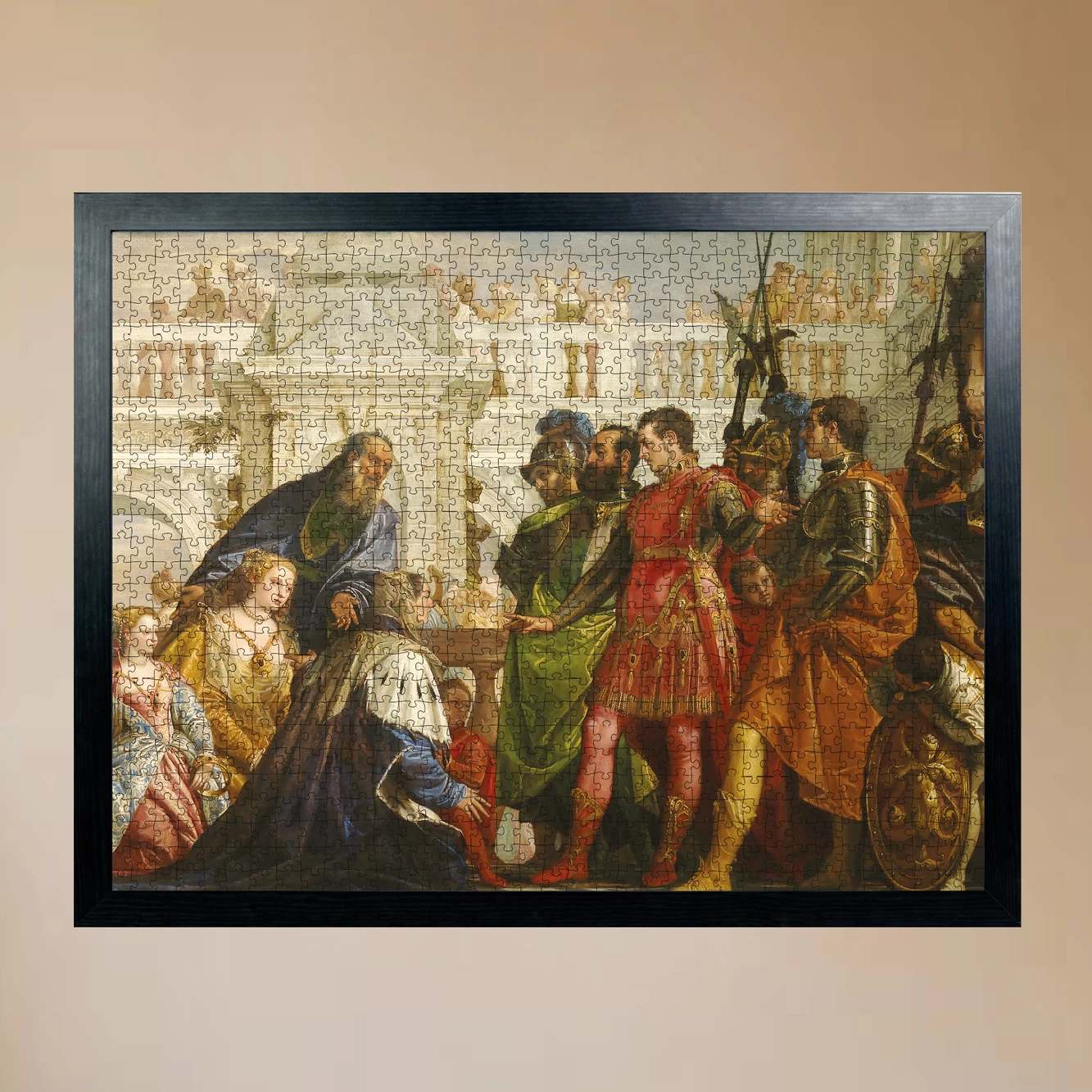 The Family Of Darius Before Alexander - National Gallery 1000 Piece Jigsaw Puzzle - Image 4