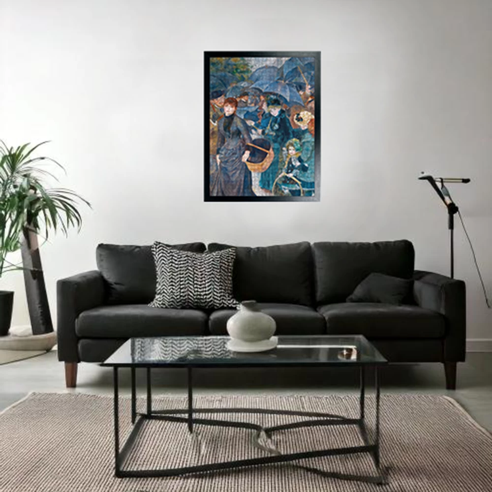 The Umbrellas - National Gallery 1000 Piece Jigsaw Puzzle - Image 14