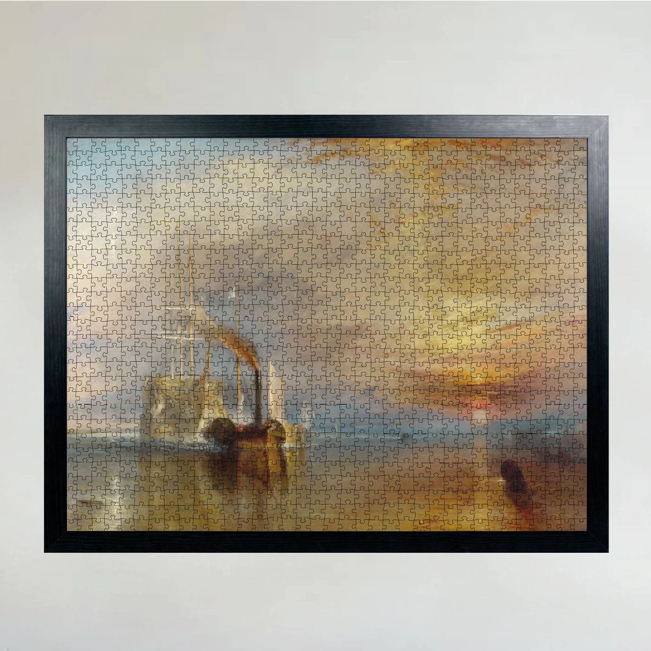 The Fighting Temeraire Tugged To Her Last Berth To Be Broken Up, 1838 - National Gallery 1000 Piece Jigsaw Puzzle - Image 4