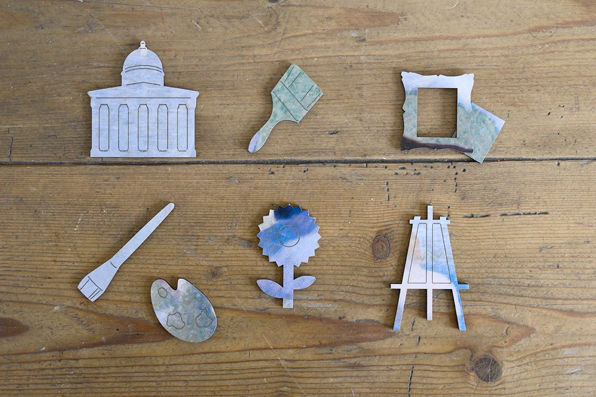 Bathers At Asnieres - National Gallery 300 Piece Wooden Jigsaw Puzzle - Image 3