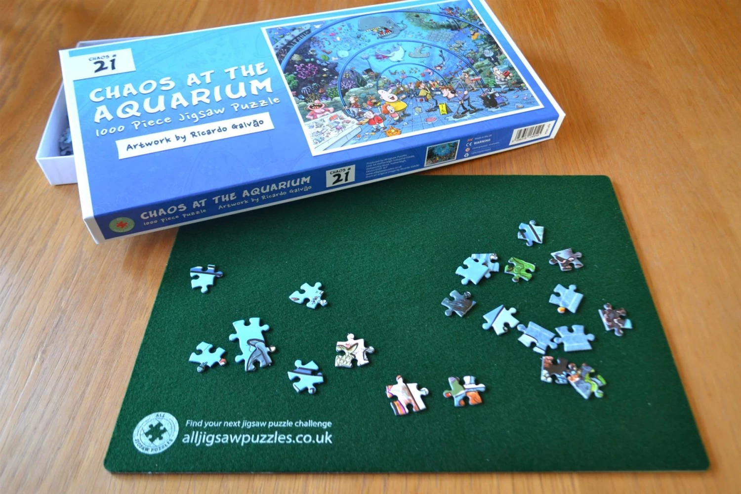 Felt-covered Jigsaw Puzzle Sorter Boards - Pack Of 3