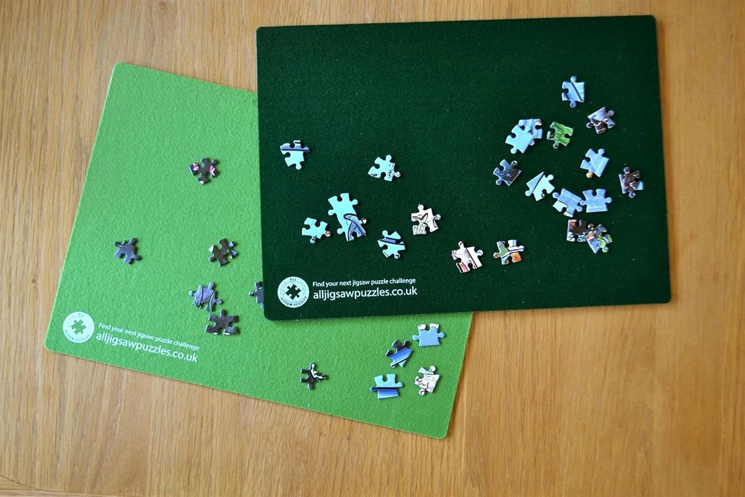 Felt-covered Jigsaw Puzzle Sorter Boards - Pack Of 3 - Image 2