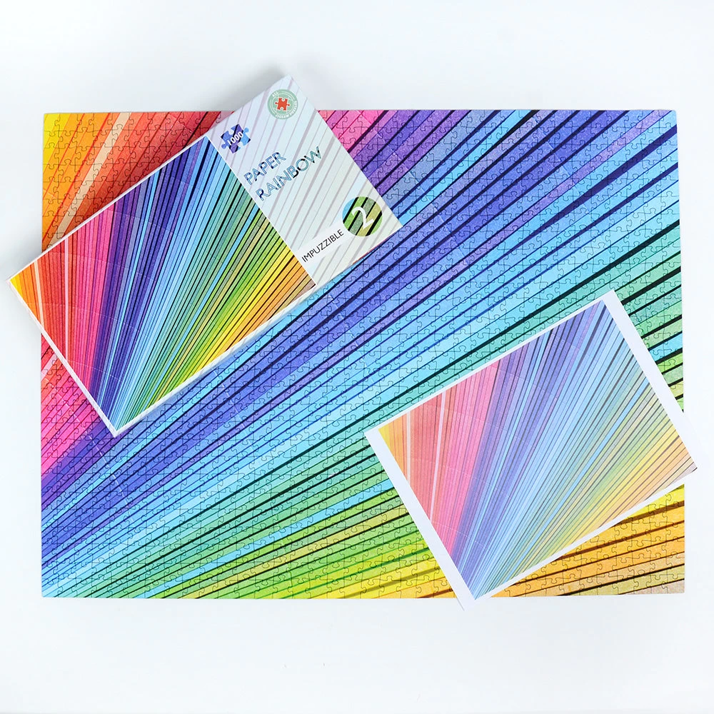 Paper Rainbow - Impuzzible No.2 - Impuzzible 1000 Piece - Image 3