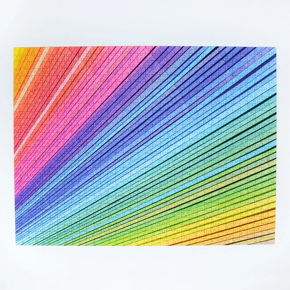 Paper Rainbow - Impuzzible No.2 - Impuzzible 1000 Piece - Image 7