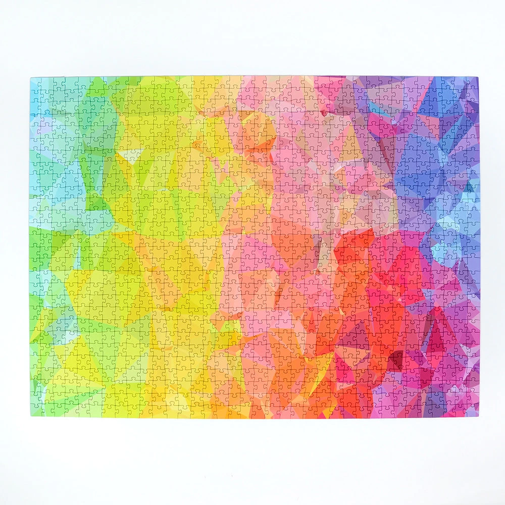Crinkle Rainbow - Impuzzible No.4 - Impuzzible Jigsaw Puzzle - Image 3