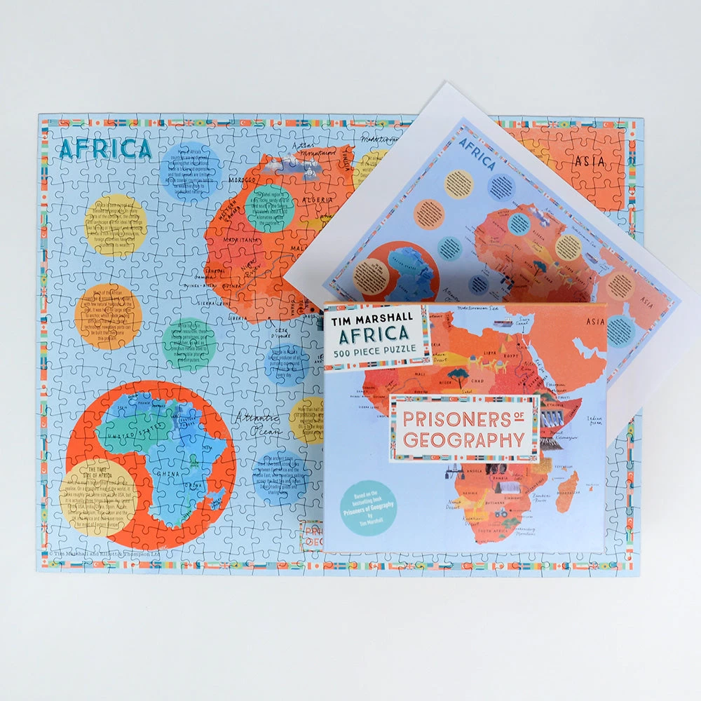 Prisoners Of Geography Africa Map 500 Piece Jigsaw Puzzle - Image 6