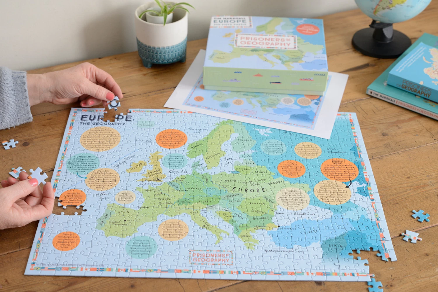 Prisoners Of Geography Europe Map 500 Piece Jigsaw Puzzle - Image 9