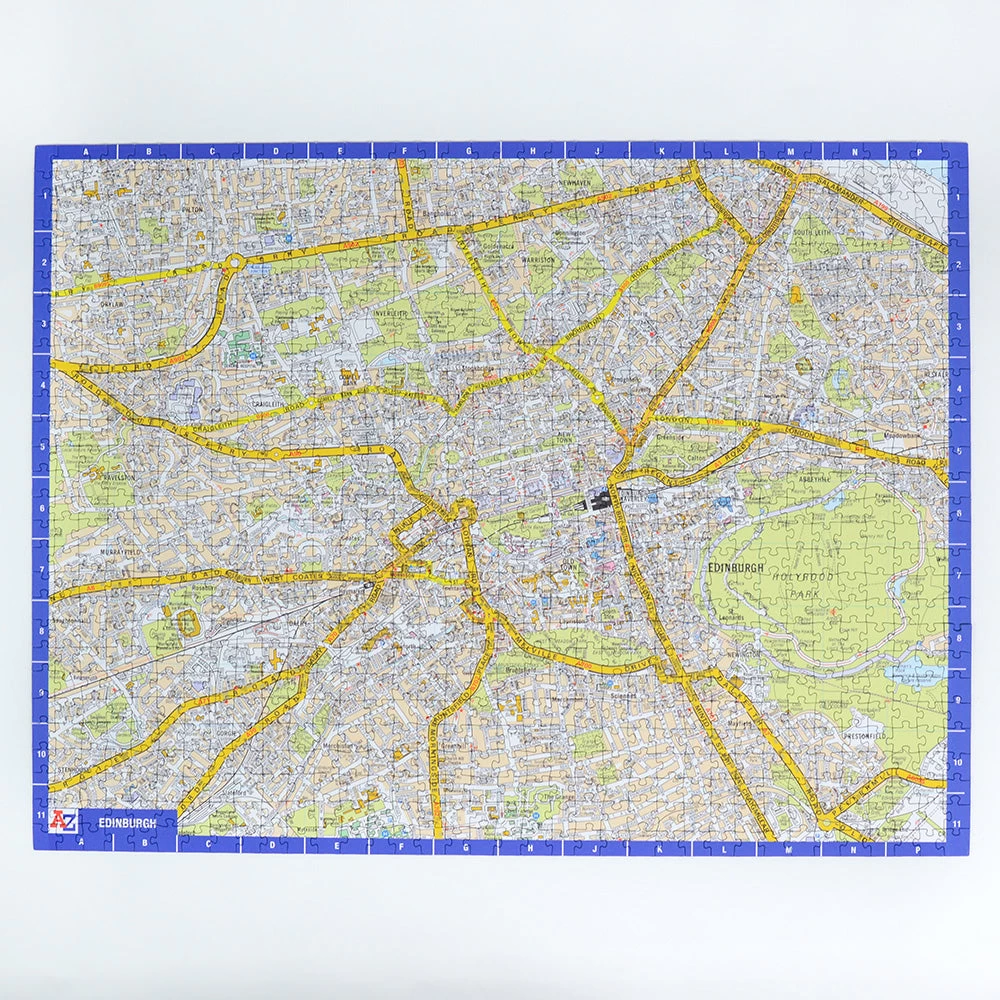 A To Z Map Of Edinburgh 1000 Piece Jigsaw - Image 6