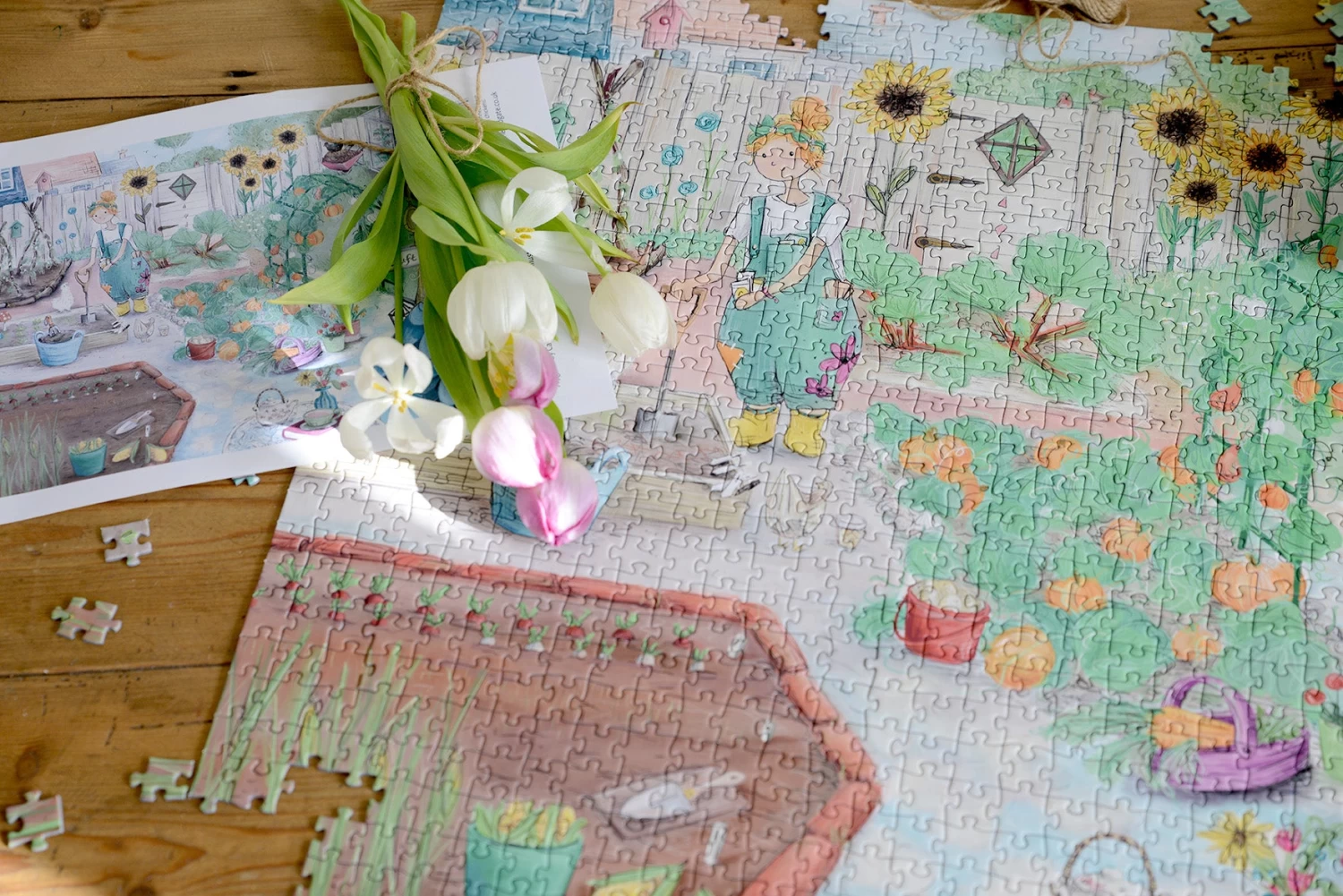 Escape To The Garden 1000 Piece Jigsaw Puzzle - Image 8