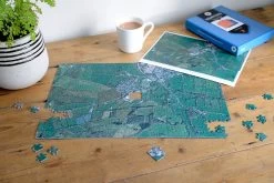 Hometown Personalised UK Map Jigsaw Puzzle