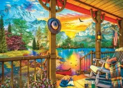 Eurographics Early Morning Fishing 500 Piece Jigsaw Puzzle