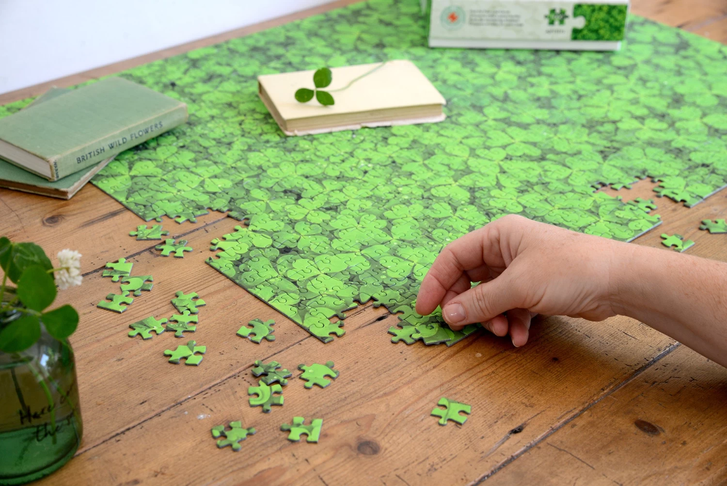Find The Four Leaf Clover Impuzzible No.44 - 1000 Piece Jigsaw Puzzle - Image 12