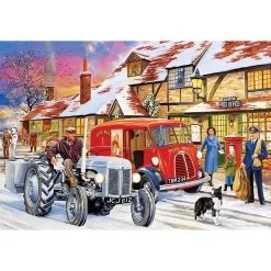 Gibsons Winter Post 500 Piece Jigsaw Puzzle