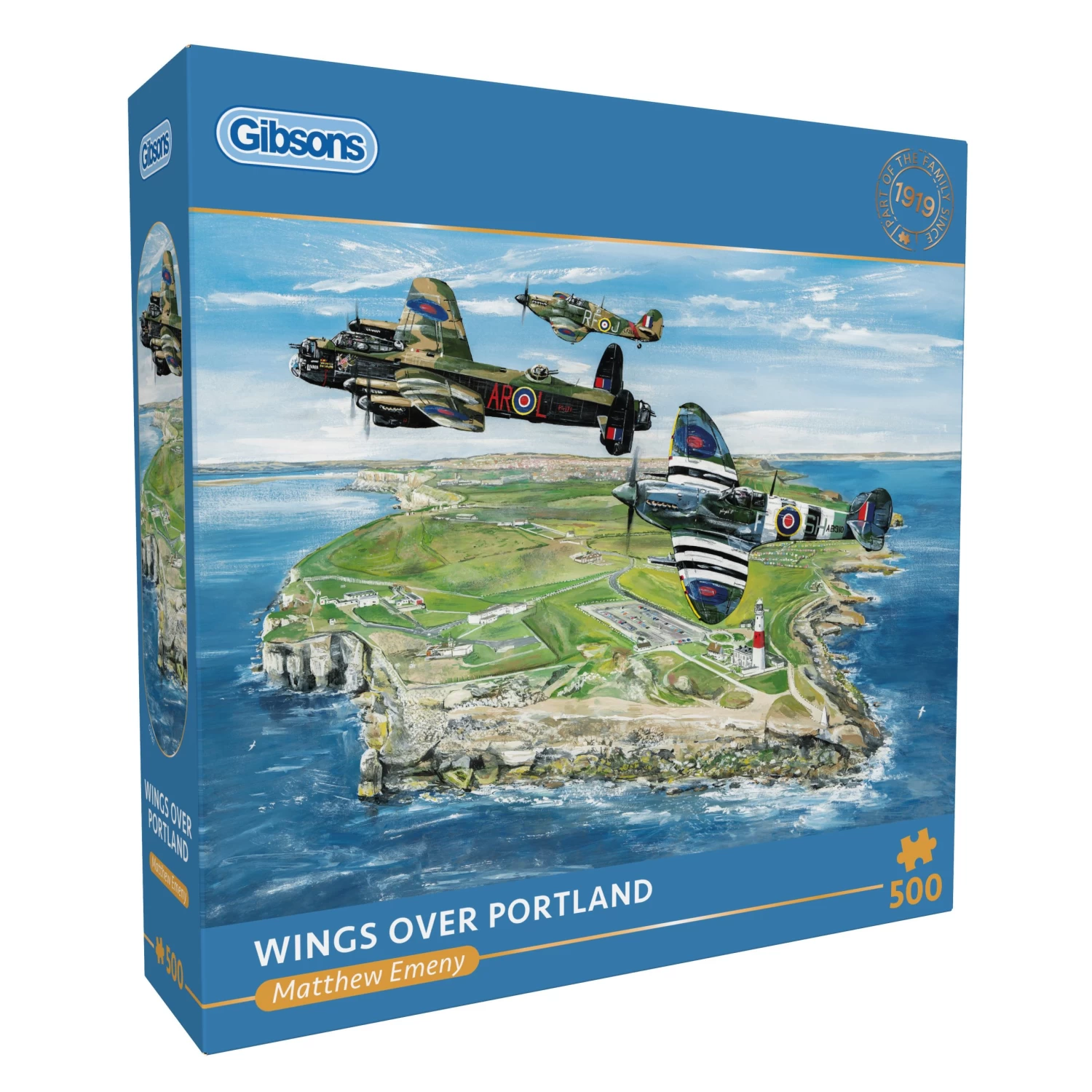 Gibsons Wings Over Portland 500 Piece Jigsaw Puzzle - Image 2