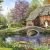 Gibsons Cottage By The Brook 636 Piece Jigsaw Puzzle