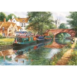 Gibsons Terry's Waterways 4 X 500 Piece Jigsaw Puzzle