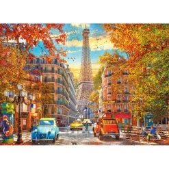 Gibsons Autumn In Paris 1000 Piece Jigsaw Puzzle