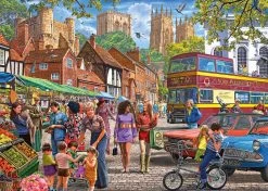 Gibsons York Market 1000 Piece Jigsaw Puzzle