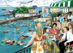 Gibsons Dining At Tenby 1000 Piece Jigsaw Puzzle