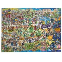 Gibsons Jokesaws: Barmy Britain 1000 Piece Jigsaw Puzzle