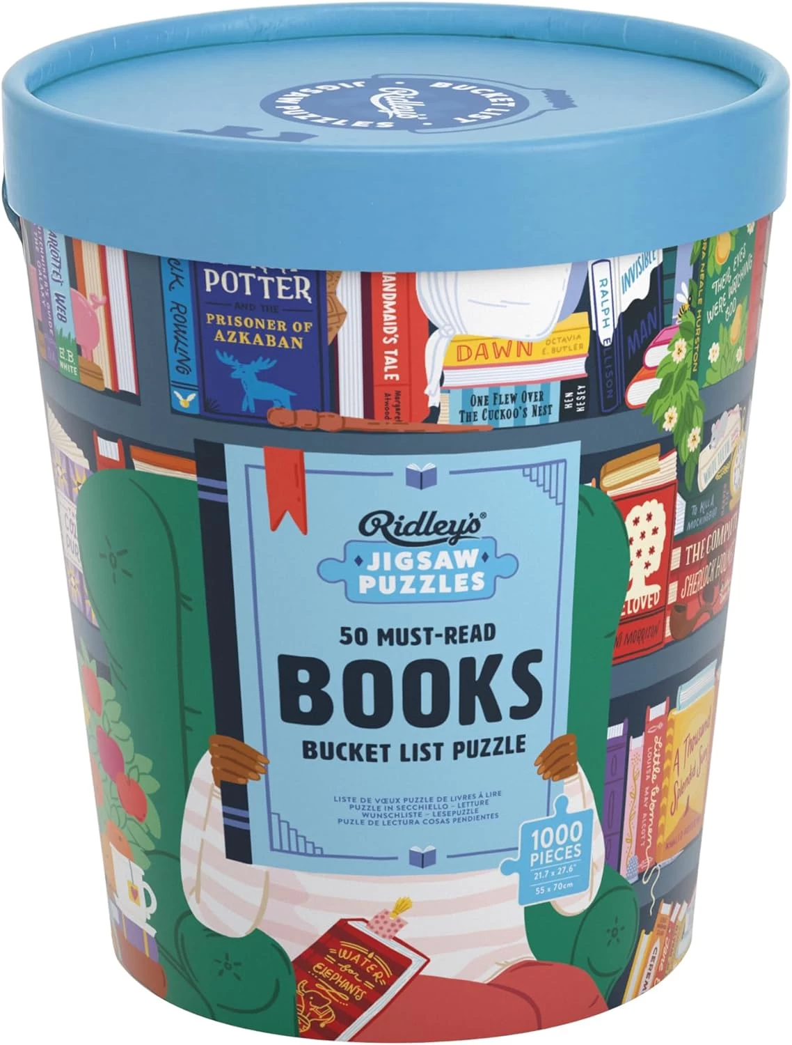 50 Must-Read Books Of The World Bucket List 1000-Piece Puzzle - Image 2