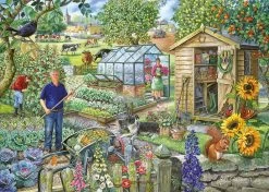 At The Allotment 1000 Piece Jigsaw Puzzle