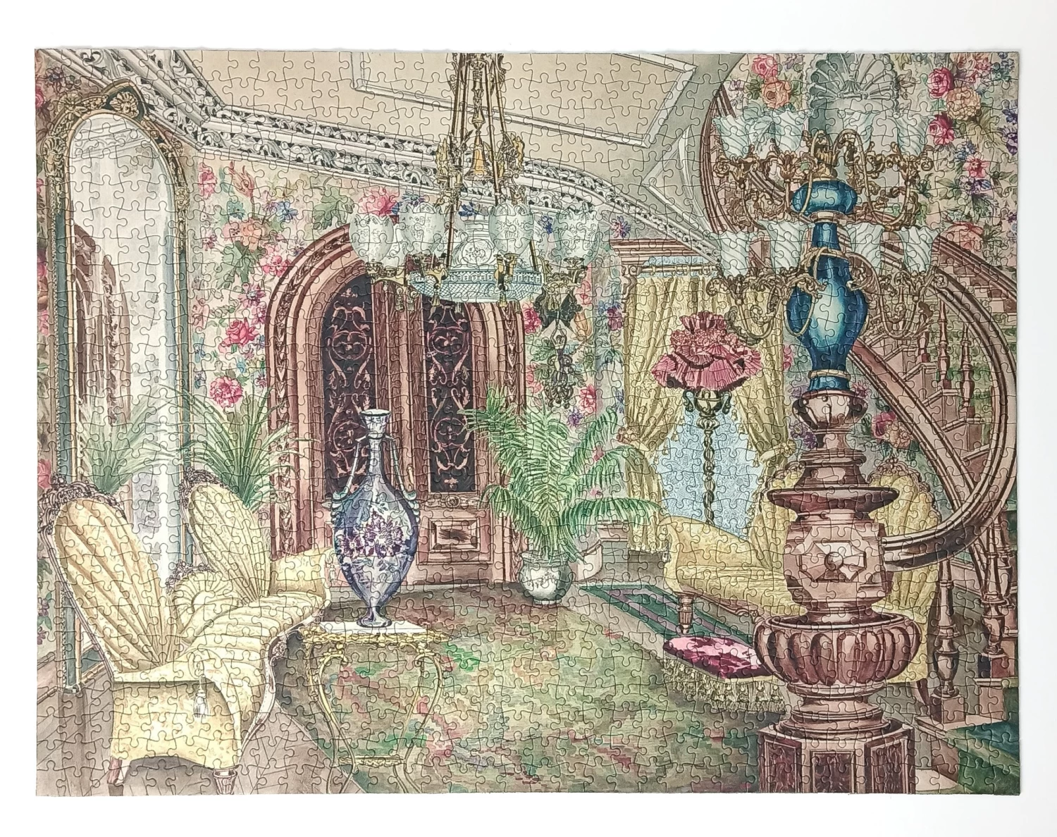 Entrance Hall 1000 Piece Jigsaw Puzzle - Image 3