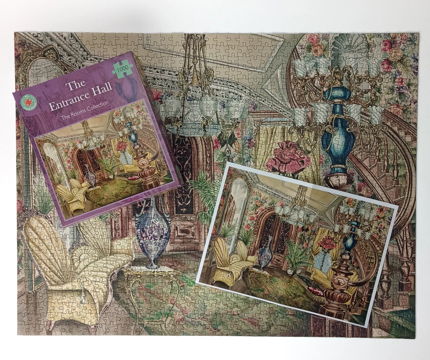 Entrance Hall 1000 Piece Jigsaw Puzzle - Image 4