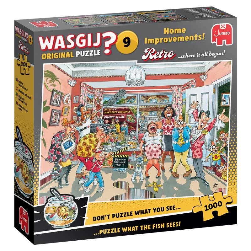 Jumbo Wasgij Retro Original 9 Home Improvements 1000 Piece Jigsaw Puzzle - Image 2