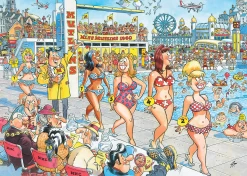 Jumbo Wasgij Retro Destiny 9 Super Models 1000 Piece Jigsaw Puzzle