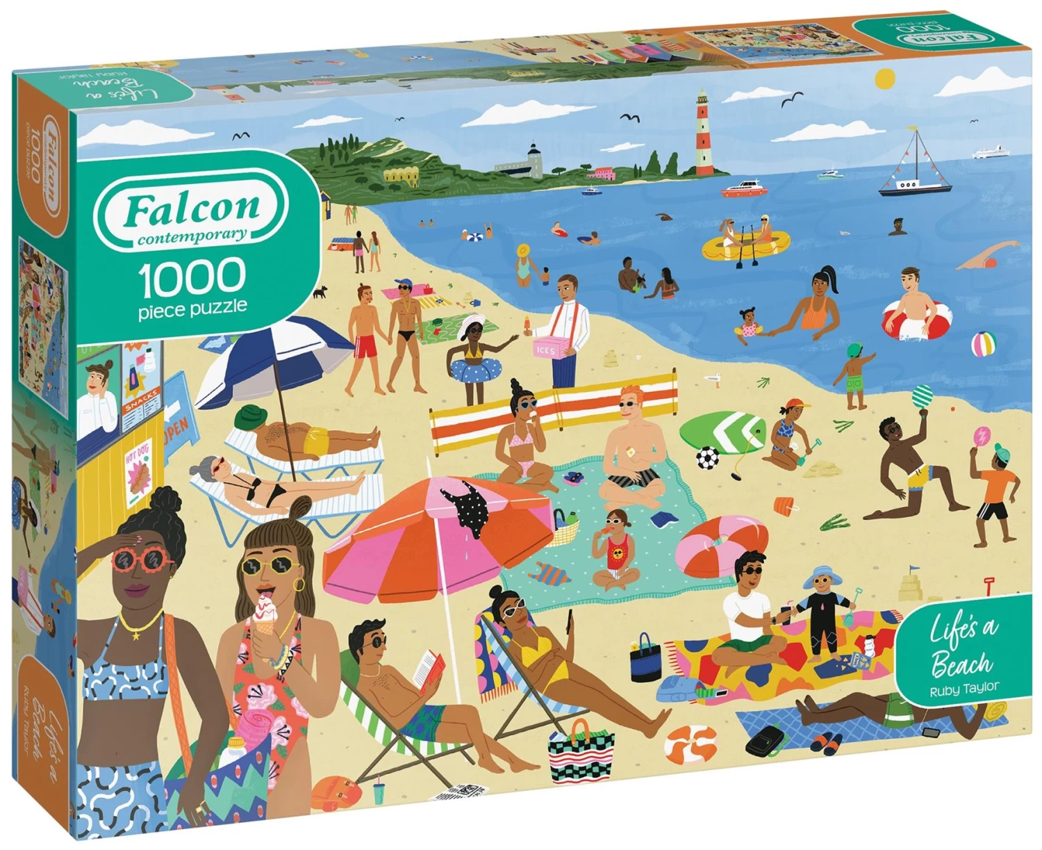 Life's A Beach 1000 Piece Jigsaw Puzzle - Image 3