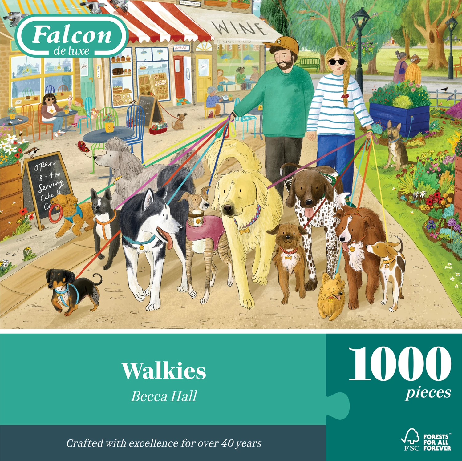Walkies 1000 Piece Jigsaw Puzzle - Image 2