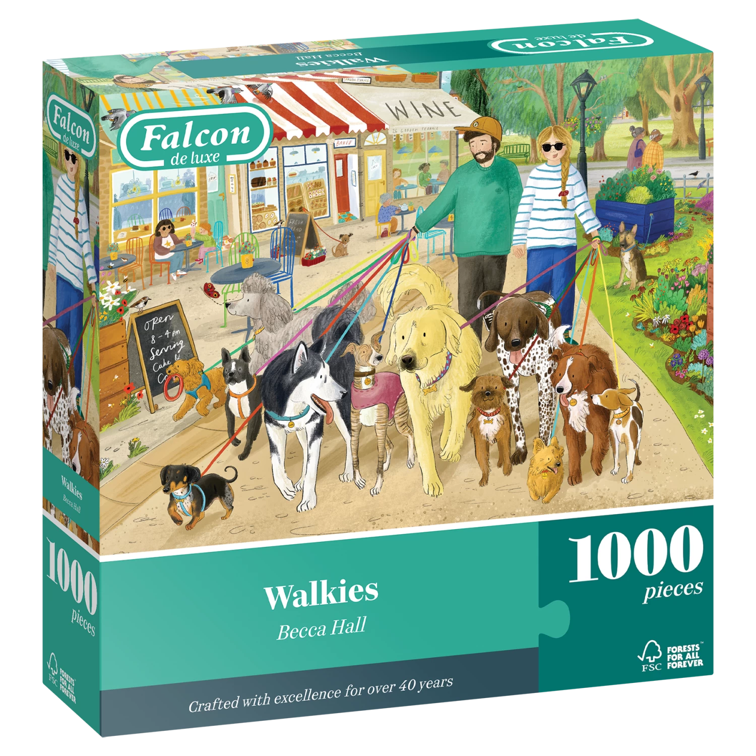 Walkies 1000 Piece Jigsaw Puzzle - Image 3