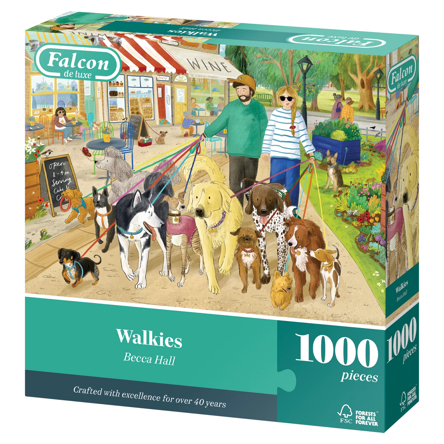 Walkies 1000 Piece Jigsaw Puzzle - Image 4