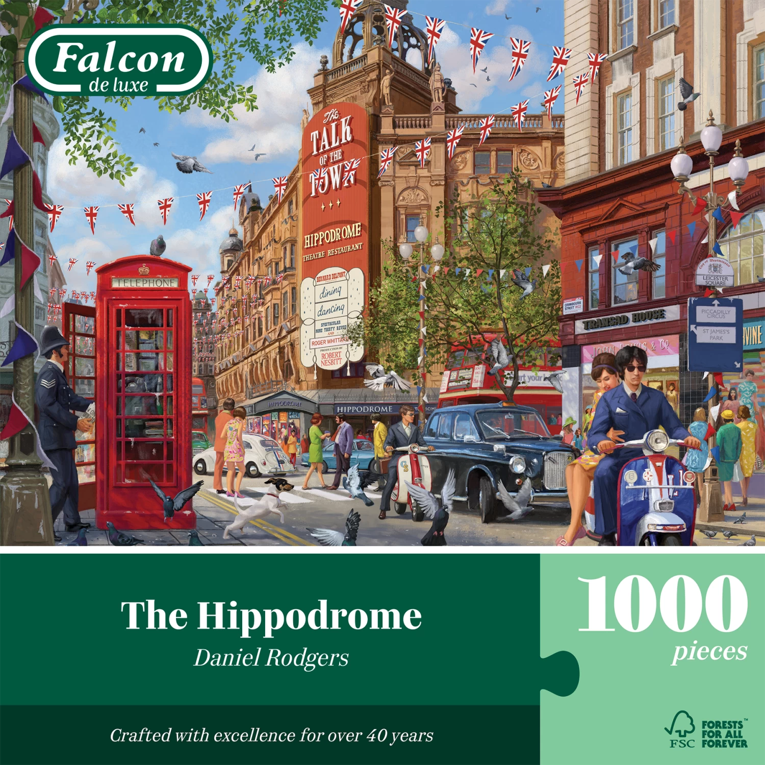 The Hippodrome 1000 Piece Jigsaw Puzzle - Image 4
