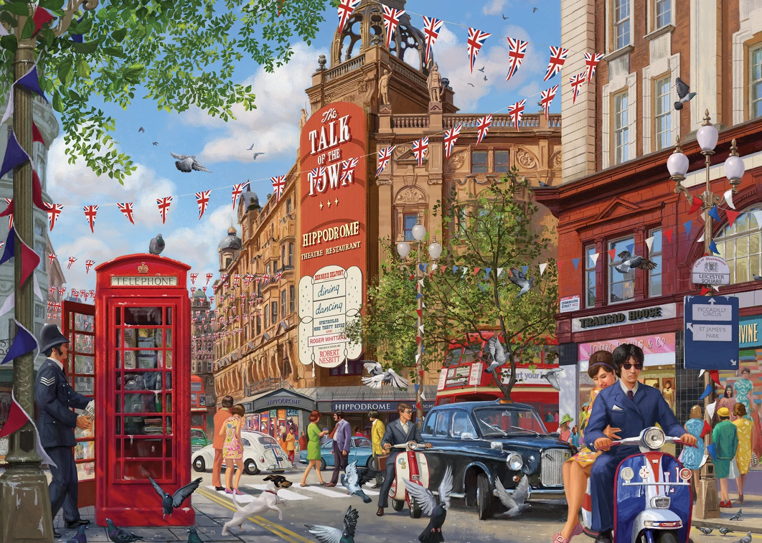 The Hippodrome 1000 Piece Jigsaw Puzzle