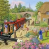 Lock Keeper's Cottage - Sarah Adams 1000 Piece Jigsaw Puzzle