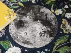 Moonflower 500 Piece Portable Jigsaw Puzzle