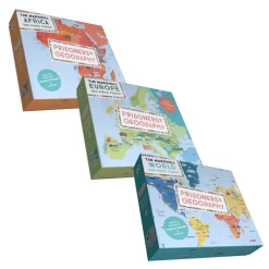 Prisoners Of Geography 500 Piece Jigsaw Map Puzzle Bundle
