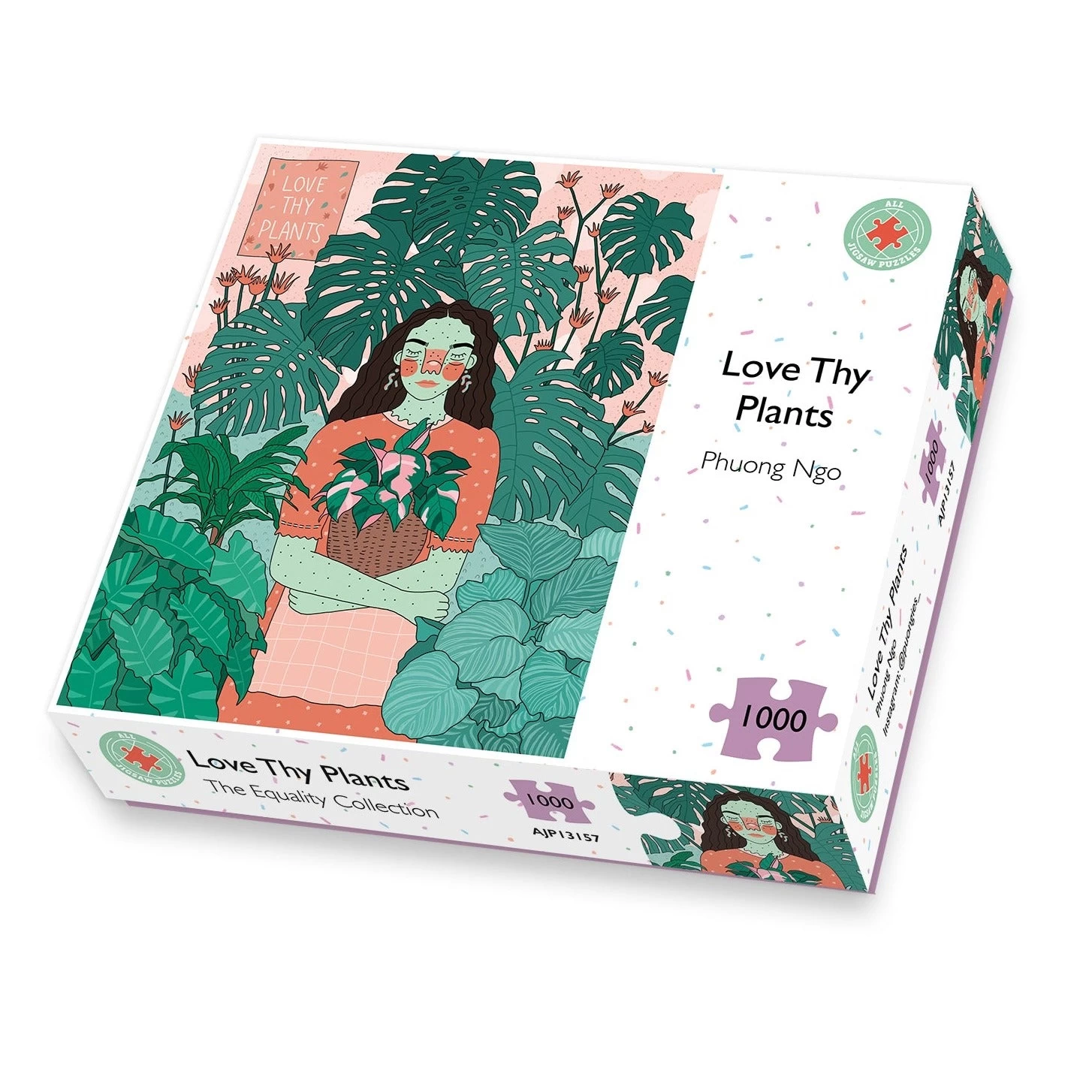 Love Thy Plants 1000 Piece Jigsaw Puzzle - Image 2