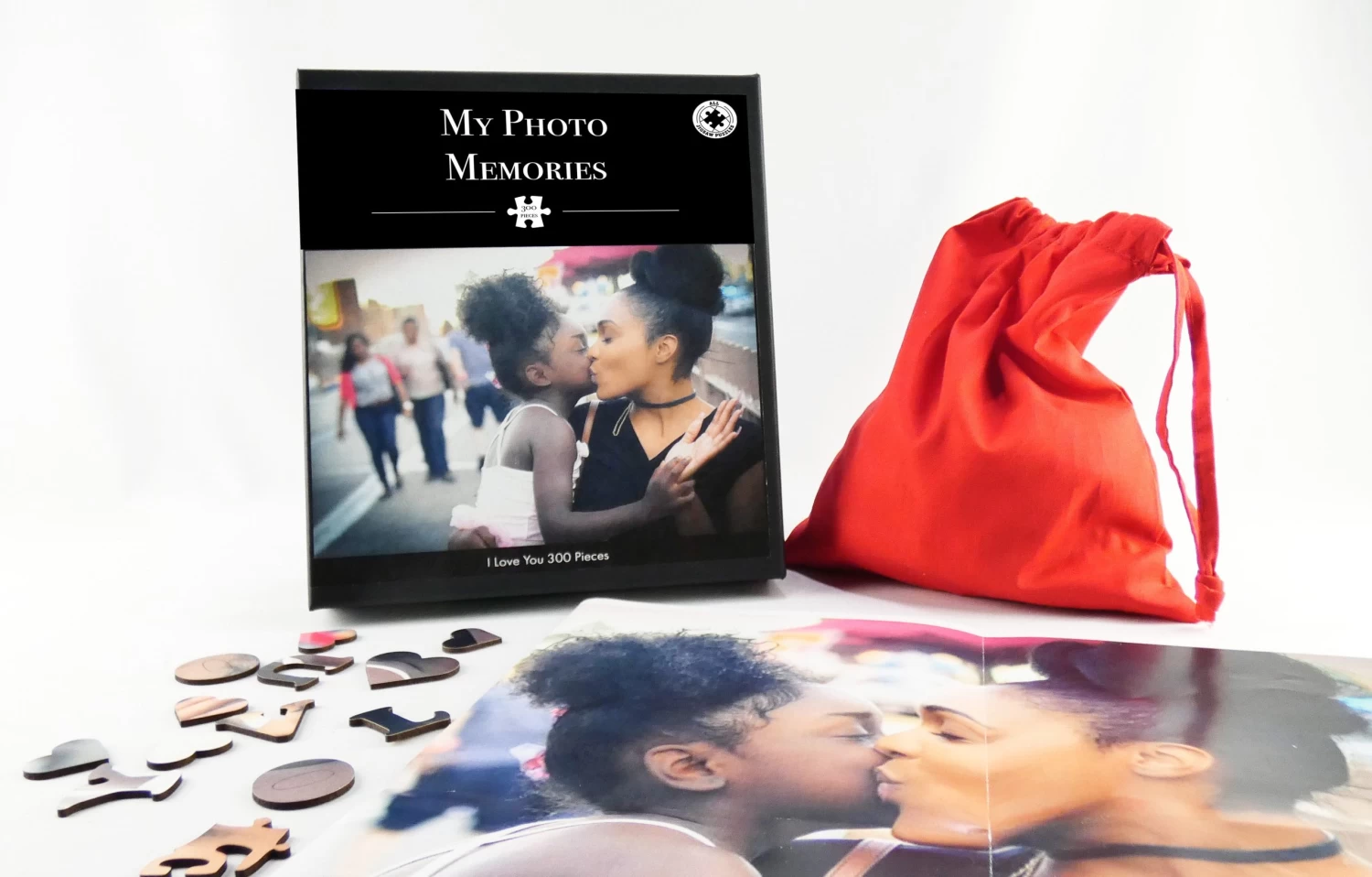 My Photo Memories - Love - 300 Piece Wooden Puzzle - Image 7