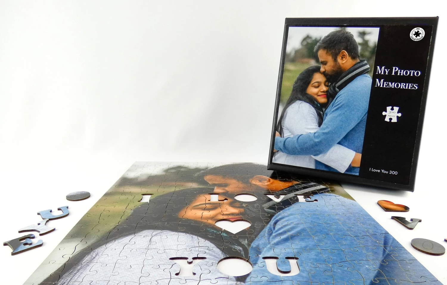 My Photo Memories - Love - 300 Piece Wooden Puzzle - Image 2