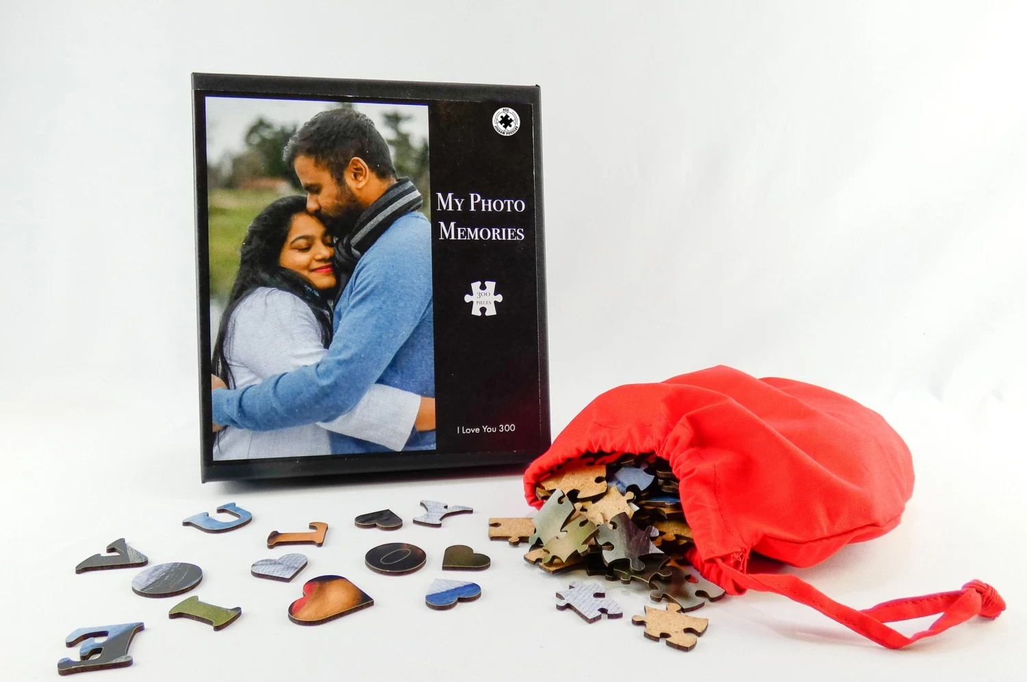 My Photo Memories - Love - 300 Piece Wooden Puzzle - Image 3