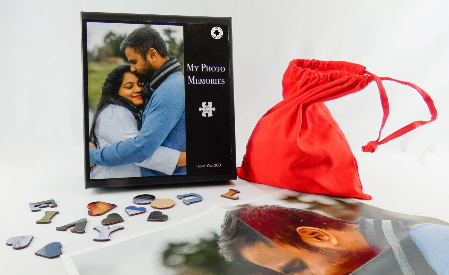 My Photo Memories - Love - 300 Piece Wooden Puzzle - Image 4