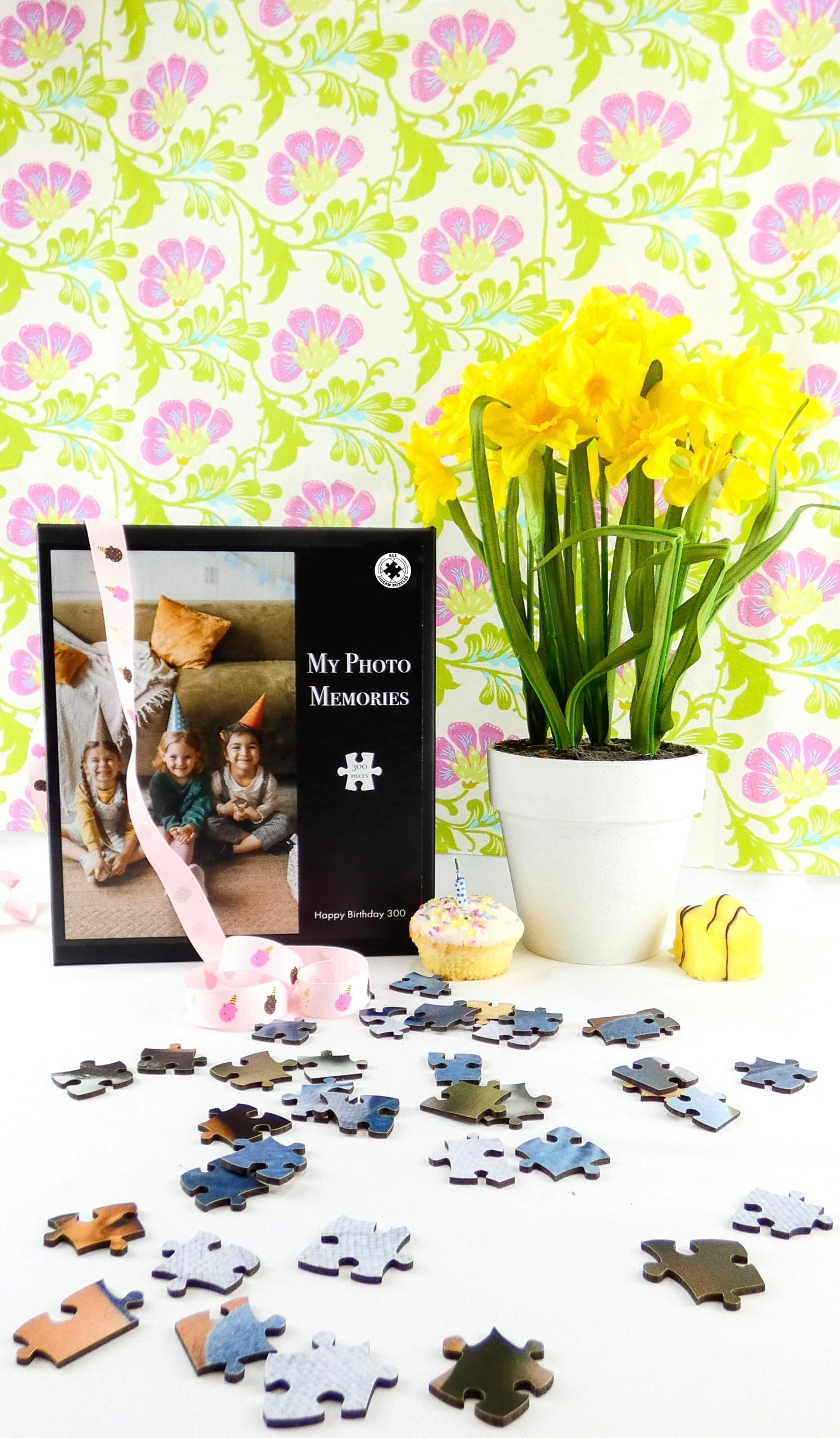 My Photo Memories - Happy Birthday - 300 Piece Wooden Puzzle - Image 10