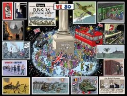 Daily Telegraph VE Day 80th Anniversary According To Blower 1000 Or 300 Piece Jigsaw Puzzle