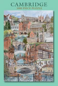 Cambridge By Phil Martin 1000 Piece Jigsaw Puzzle