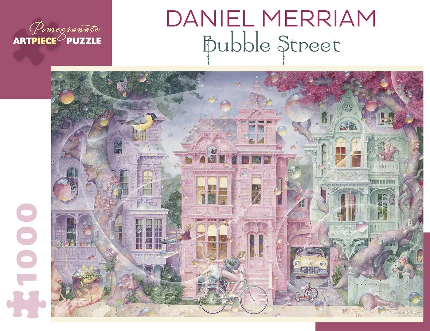 Daniel Merriam: Bubble Street 1000 Piece Jigsaw Puzzle - Image 2