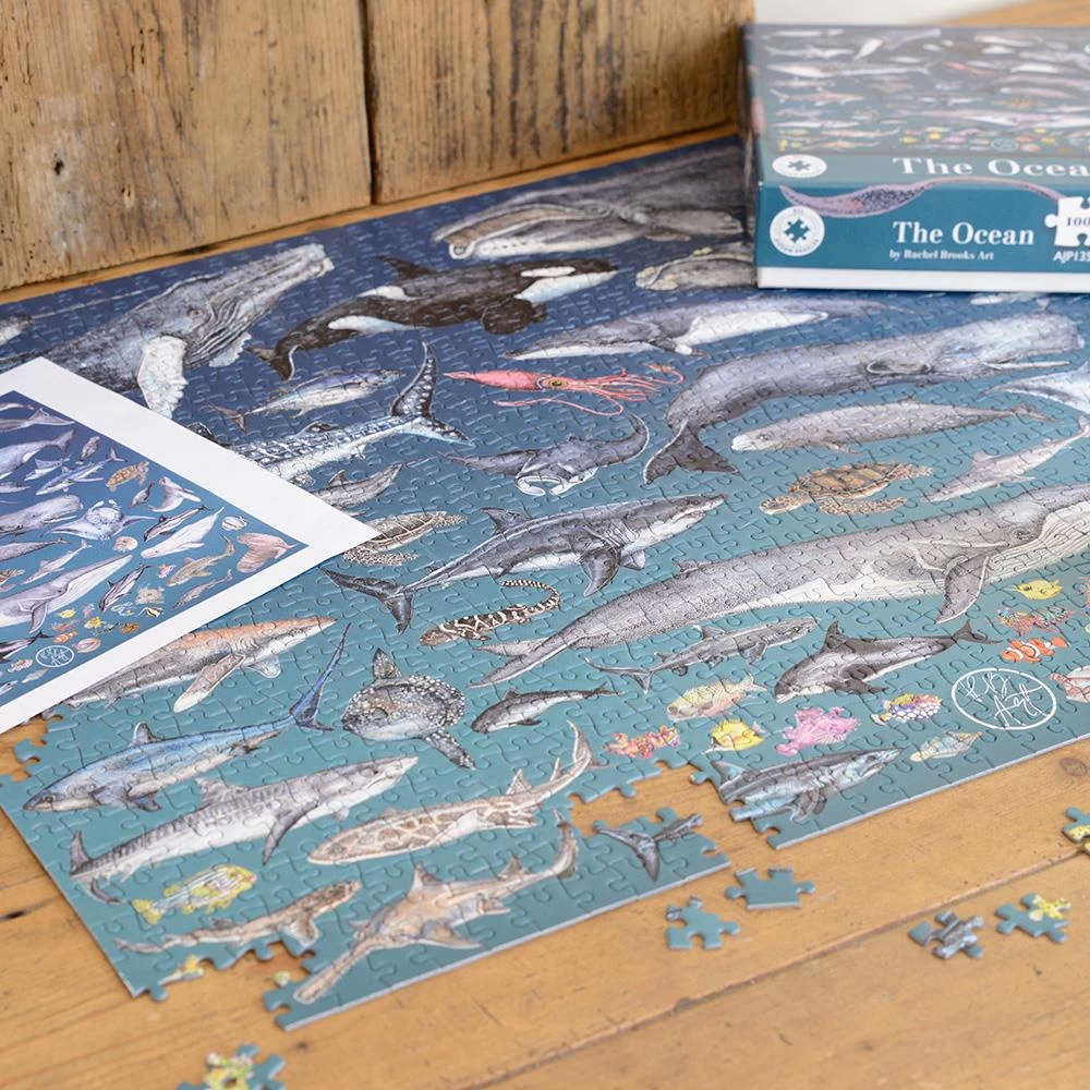 The Ocean 1000 Piece Jigsaw Puzzle - Image 7