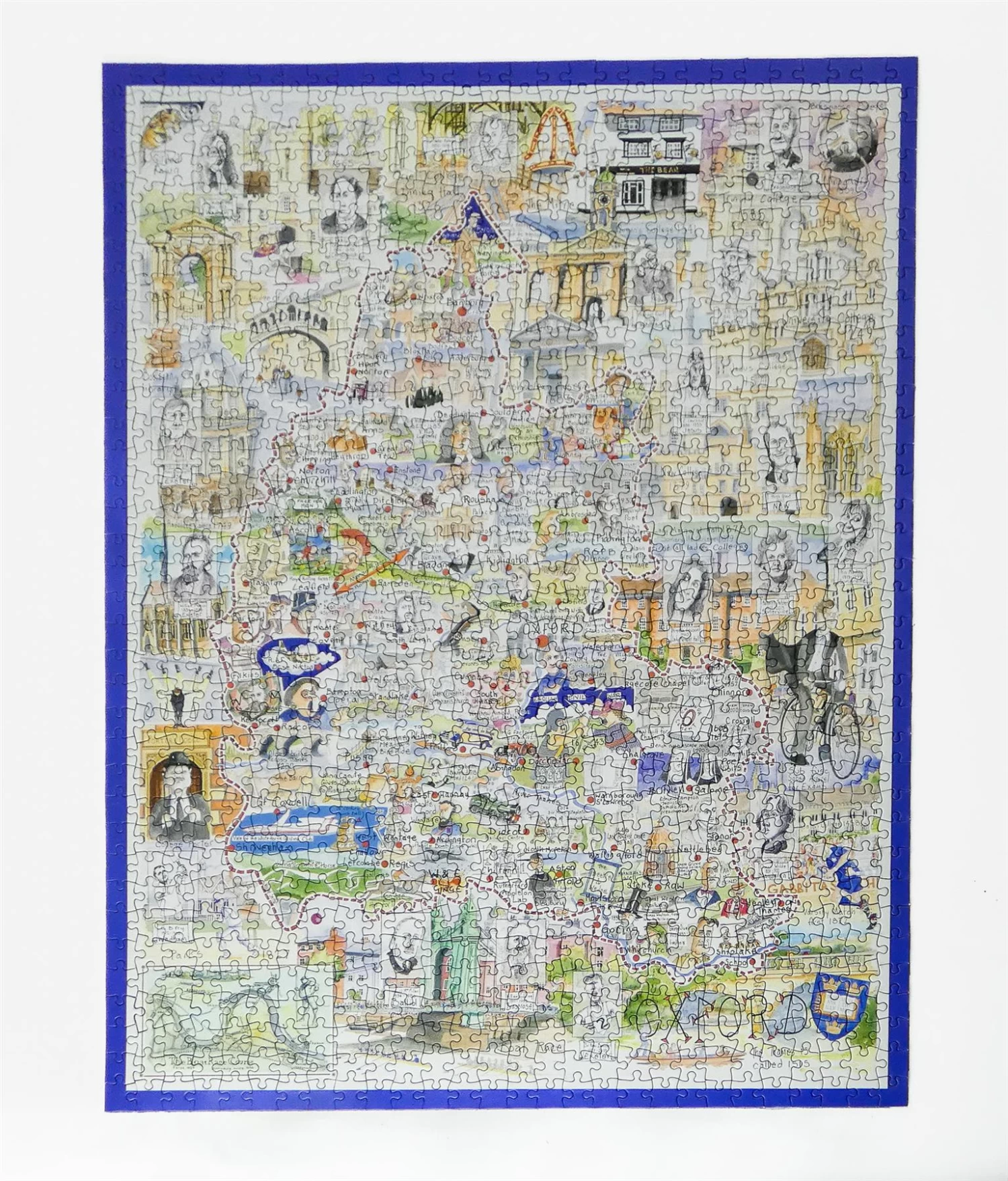 Tim Bulmer Oxford 1000 Piece Jigsaw Puzzle - Image 3